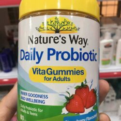 Kẹo dẻo bổ sung men vi sinh Nature's Way Daily Probiotic Vita Gummies For Adults 80 viên 5 keo deo bo sung men vi sinh natures way daily probiotic vita gummies for adults 80 vien 0852