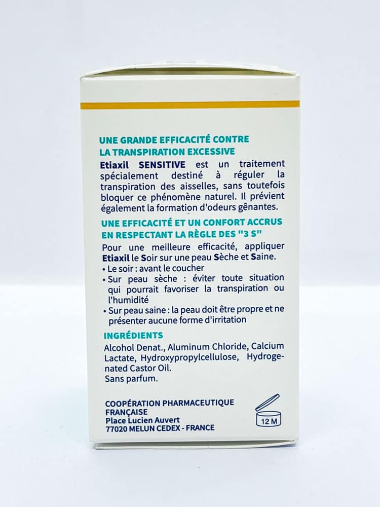 Lăn khử mùi hôi nách dành cho da mẫn cảm Etiaxil Détranspirant Sensitive (Xanh) 3 Lăn khử mùi hôi nách dành cho da mẫn cảm Etiaxil Détranspirant Sensitive (Xanh) - Ảnh 3