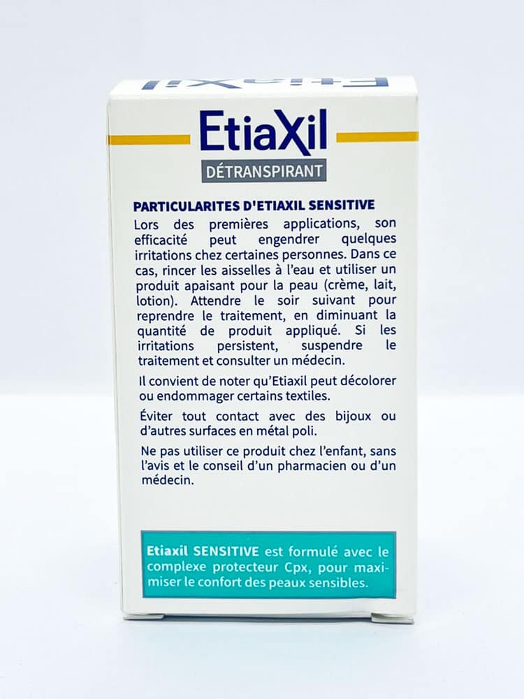 Lăn khử mùi hôi nách dành cho da mẫn cảm Etiaxil Détranspirant Sensitive (Xanh) 4 Lăn khử mùi hôi nách dành cho da mẫn cảm Etiaxil Détranspirant Sensitive (Xanh) - Ảnh 4
