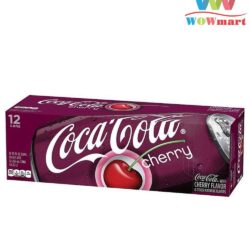 Thùng nước ngọt Coca Cola Cherry 12 lon