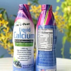 Canxi nước hương việt quất reViva Liquid Calcium 946ml 11 nuoc uong vitamin viet quat reviva liquid calcium 64 ounces kf