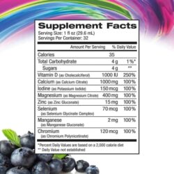 Canxi nước hương việt quất reViva Liquid Calcium 946ml 10 nuoc uong vitamin viet quat reviva liquid calcium 64 ounces kg