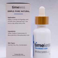 Serum cấp nước Timeless Hyaluronic Acid 100% Pure 30ml 12 serum cap nuoc timeless hyaluronic acid 100 pure 30ml knf