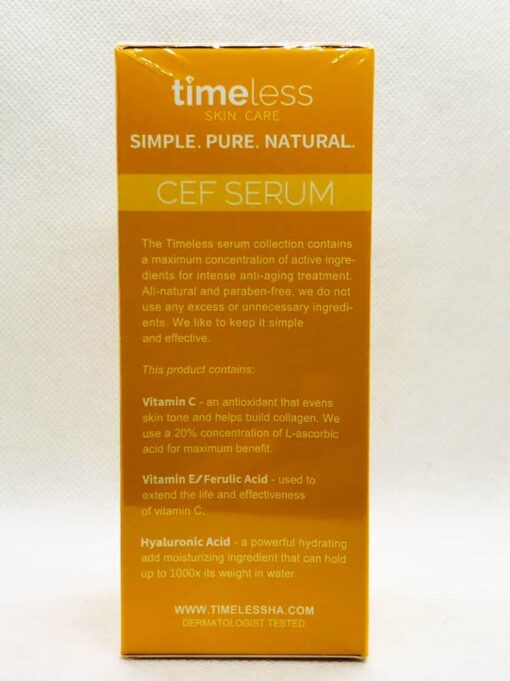 serum tri tham nam sang da timeless 20 vitamin c e ferulic acid serum 30ml kd
