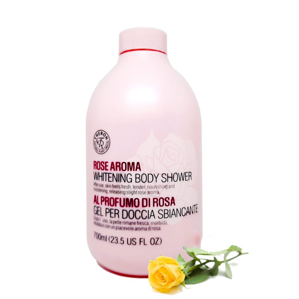 Sữa tắm trắng dưỡng da Theron Rose Aroma Body Shower 700ml