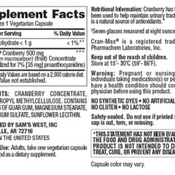 Viên uống nam việt quất Member's Mark Cranberry 500mg 150 Capsules 9 vien uong nam viet quat members mark cranberry 500mg 150 capsules knwa
