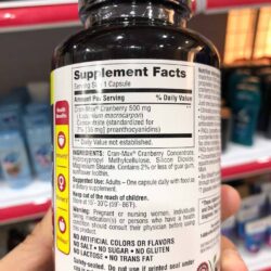 Viên uống nam việt quất Member's Mark Cranberry 500mg 150 Capsules 7 vien uong nam viet quat members mark cranberry 500mg 150 capsules 9222