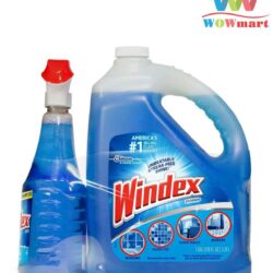 Chai xịt và bình rửa kính Windex Original Glass Cleaner 946ml & 5,2 lít