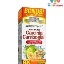 Giảm cân Purely Inspired Garcinia Cambogia+ 100 viên