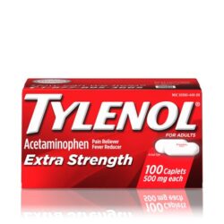 Viên uống Tylenol Acetaminophen Extra Strength 500mg 100 Caplets 4 Giam dau ha sot Tylenol Acetaminophen Pain Reliever 500mg 100 Caplets1