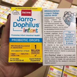 Men vi sinh cho tre so sinh Jarrow Formulas Jarro Dophilus Infant Probiotic Drops 15ml 1 1