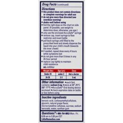 Siro giảm sốt cho bé 2 -3 tuổi Little Remedies Infant Fever+ Pain Reliever 59ml x2 7 Siro giam sot cho be 2 3 tuoi Little Remedies Infant Fever Pain Reliever 59ml x2