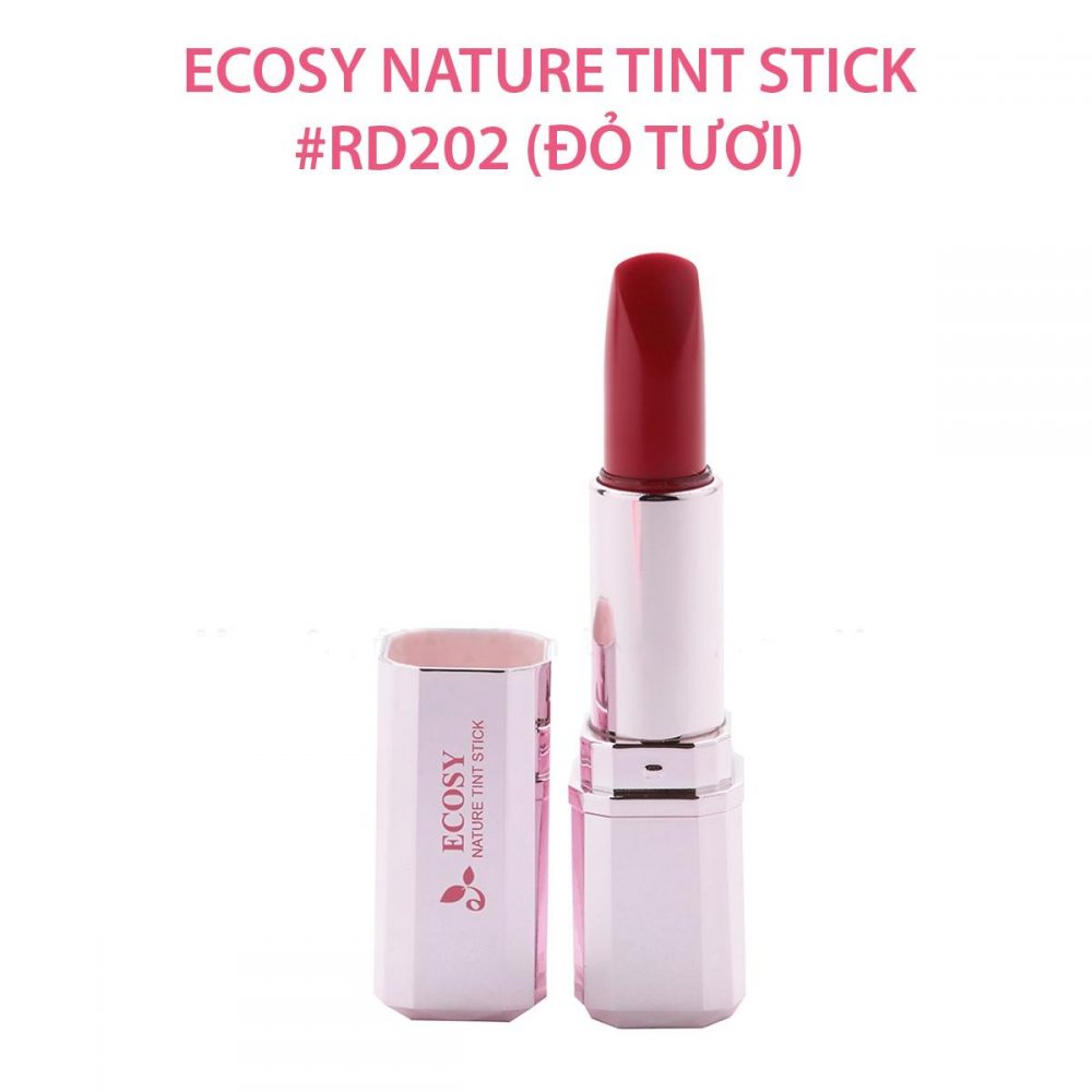Son dưỡng có màu Ecosy Nature Tint Stick The Collagen #RD 202