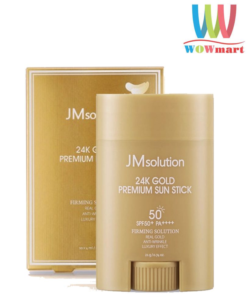 Thanh lăn chống nắng JM Solution 24K Gold Premium Sun Stick 21g