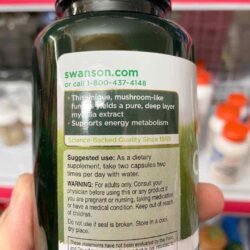 Viên uống đông trùng hạ thảo Swanson Cordyceps 600mg 120 viên 15 Vien uong dong trung ha thao Swanson Cordyceps 600mg 120 vien 0046