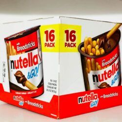 Bánh que chấm chocolate Nutella & Go Hazelnut Spread with Breadsticks 832g (Loại 16 gói) 15 banh que cham chocolate nutella go hazelnut spread with breadsticks 832g loai 16 goi knc