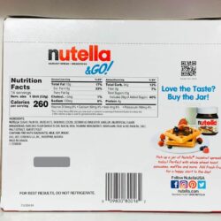 Bánh que chấm chocolate Nutella & Go Hazelnut Spread with Breadsticks 832g (Loại 16 gói) 17 banh que cham chocolate nutella go hazelnut spread with breadsticks 832g loai 16 goi knd