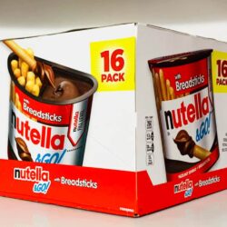 Bánh que chấm chocolate Nutella & Go Hazelnut Spread with Breadsticks 832g (Loại 16 gói) 14 banh que cham chocolate nutella go hazelnut spread with breadsticks 832g loai 16 goi kne