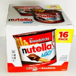 Bánh que chấm chocolate Nutella & Go Hazelnut Spread with Breadsticks 832g (Loại 16 gói) 16 banh que cham chocolate nutella go hazelnut spread with breadsticks 832g loai 16 goi knf