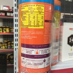 Bột cam bổ sung chất xơ Metamucil MultiHealth Fiber Sugar Free 260 liều lượng (1.51kg) 7 bot cam bo sung chat xo metamucil multihealth fiber sugar free 130 lieu luong klm