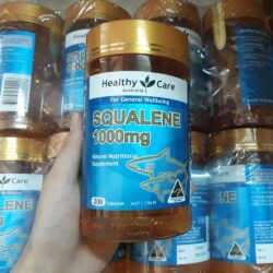 Dầu gan cá mập Healthy Care Squalene 1000mg 200 viên 11 dau gan ca map healthy care squalene 1000mg 200 vien a