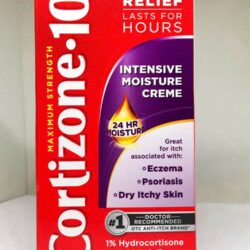 Kem bôi chàm, vẩy nến, dị ứng Cortizone 10 Intensive Moisture Creme 28g 8 kem boi cham vay nen di ung cortizone 10 maximum strength itch relief 28g 301024 kb