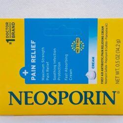 Kem bôi kháng viêm, liền sẹo Neosporin Dual Action Cream 14.2g 9 kem boi khang viem lien seo neosporin dual action cream 142g kne