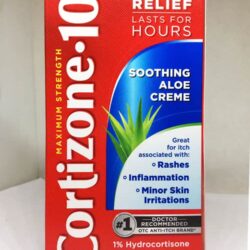 Kem bôi giảm viêm ngứa da Cortizone 10 Soothing Aloe Creme 28g 15 kem boi tri viem ngua da cortizone 10 calming aloe vera itch relief 28g 301024 kb