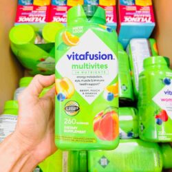 Kẹo bổ đa Vitamin cho người lớn Vitafusion MultiVites Multivitamin 260 Gummies 5 keo bo da vitamin cho nguoi lon vitafusion multivites multivitamin 260 vien 091025 ka