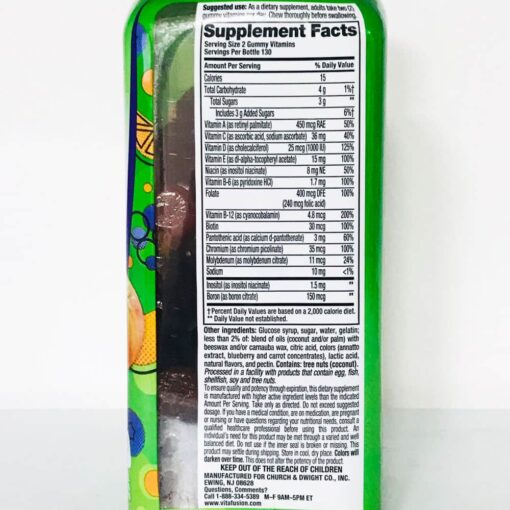 keo bo da vitamin cho nguoi lon vitafusion multivites multivitamin 260 vien 220724 ka