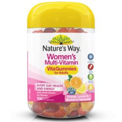 Kẹo dẻo bổ sung đa Vitamin cho nữ Nature's Way Women's Multi-Vitamin 100 viên 8 keo deo bo sung da vitamin cho nu natures way womens multi vitamin 100 vien kb