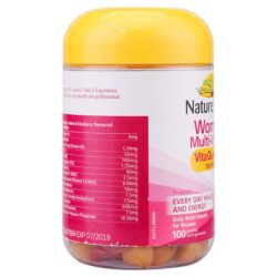 Kẹo dẻo bổ sung đa Vitamin cho nữ Nature's Way Women's Multi-Vitamin 100 viên 11 keo deo bo sung da vitamin cho nu natures way womens multi vitamin 100 vien ke