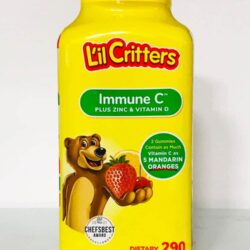 Kẹo dẻo bổ sung vitamin C và tăng sức đề kháng L'il Critters Immune C 290 viên 9 keo deo bo sung vitamin c va tang suc de khang lil critters immune c 290 vien knd