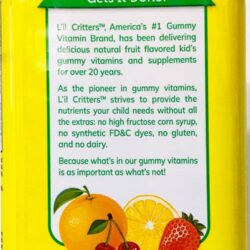 Kẹo dẻo bổ sung vitamin C và tăng sức đề kháng L'il Critters Immune C 290 viên 12 keo deo bo sung vitamin c va tang suc de khang lil critters immune c 290 vien kne