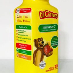 Kẹo dẻo bổ sung vitamin C và tăng sức đề kháng L'il Critters Immune C 290 viên 10 keo deo bo sung vitamin c va tang suc de khang lil critters immune c 290 vien kng