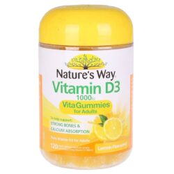 Kẹo dẻo bổ sung Vitamin D3 Nature's Way Vitamin D3 1000IU 120 viên 4 keo deo bo sung vitamin d3 natures way vitamin d3 1000iu 120 vien ka