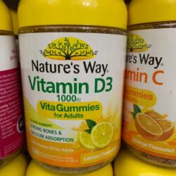 Kẹo dẻo bổ sung Vitamin D3 Nature's Way Vitamin D3 1000IU 120 viên 5 keo deo bo sung vitamin d3 natures way vitamin d3 1000iu 120 vien kb