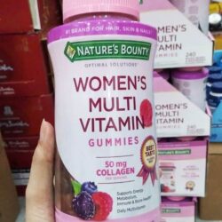 keo deo da vitamin cho nu natures bounty womens multivitamin gummies 240 vien 050425 ka
