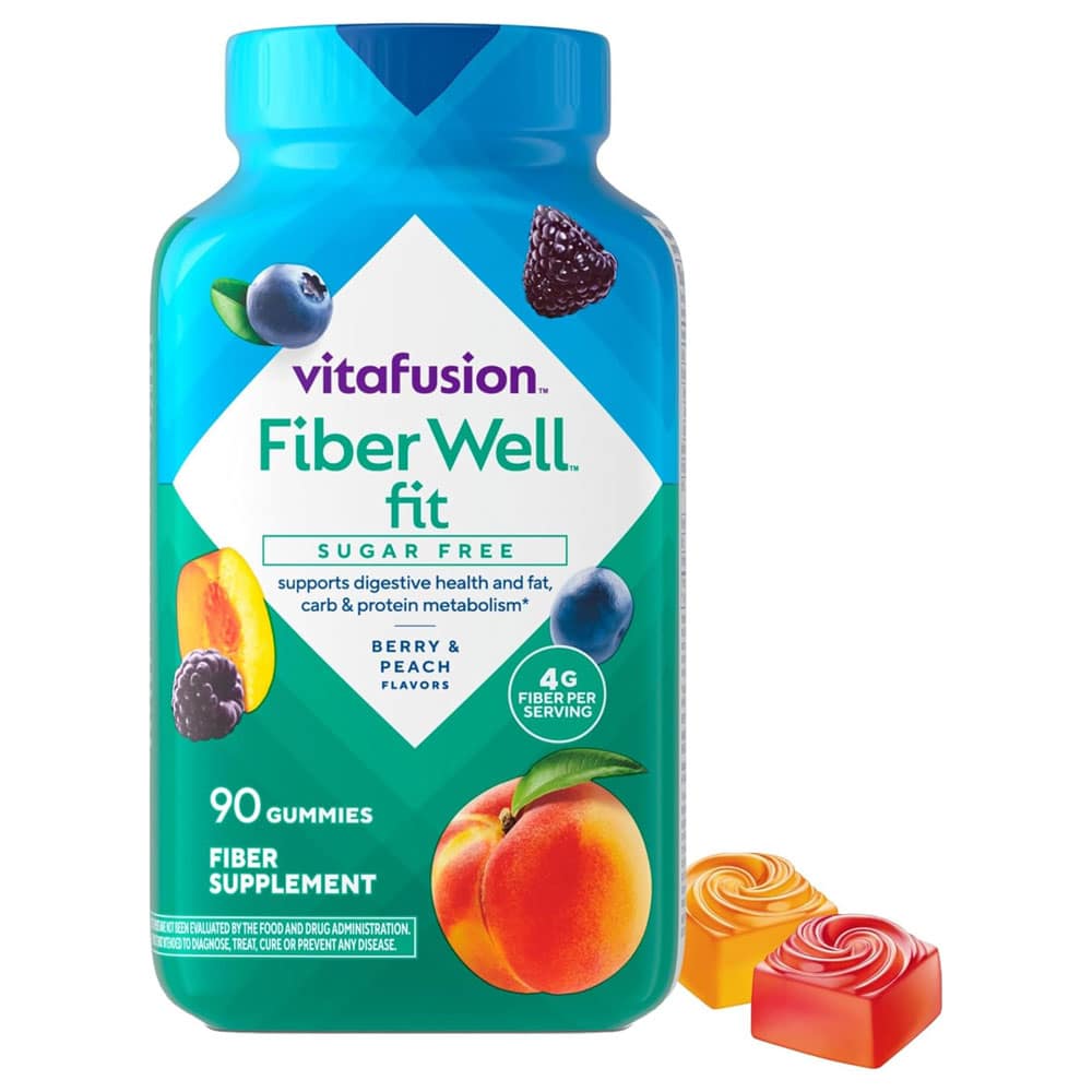 Kẹo dẻo giữ dáng Vitafusion Fiber Well Fit 90 viên 2 Kẹo dẻo giữ dáng Vitafusion Fiber Well Fit 90 viên - Ảnh 2
