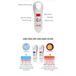 Máy điện di nóng lạnh Hàn Quốc Genie Ultrasonic Galvanic Ion 10 may dien di nong lanh han quoc genie ultrasonic galvanic ion kb