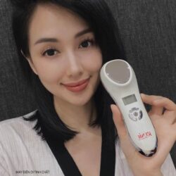 Máy điện di nóng lạnh Hàn Quốc Genie Ultrasonic Galvanic Ion 12 may dien di nong lanh han quoc genie ultrasonic galvanic ion kd