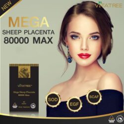Nhau thai cừu Vitatree Mega Sheep Placenta 80000mg 60 viên 9 nhau thai cuu vitatree mega sheep placenta 80000mg 60 vien kd