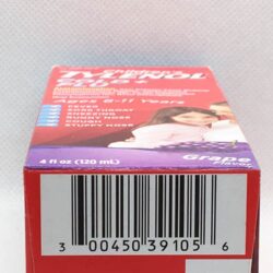 Siro giảm cảm ho cho trẻ 6-11 tuổi Children’s Tylenol Cold + Flu 120ml (Vị Nho) 15 siro giam dau hong va nhay mui tre 6 11 tuoi childrens tylenol pain fever 120ml knc