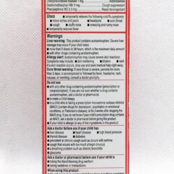 Siro giảm cảm ho cho trẻ 6-11 tuổi Children’s Tylenol Cold + Flu 120ml (Vị Nho) 12 siro giam dau hong va nhay mui tre 6 11 tuoi childrens tylenol pain fever 120ml kng