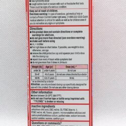 Siro giảm cảm ho cho trẻ 6-11 tuổi Children’s Tylenol Cold + Flu 120ml (Vị Nho) 13 siro giam dau hong va nhay mui tre 6 11 tuoi childrens tylenol pain fever 120ml knh