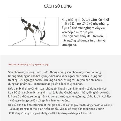 thanh lan massage nang co mat wellderma face lifting dark silver roller 170524 kqq