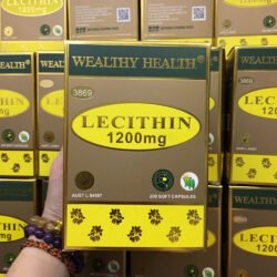 Tinh chất mầm đậu nành Wealthy Health Lecithin 1200mg 200 viên 7 tinh chat mam dau nanh wealthy health lecithin 12000mg 200 vien kb