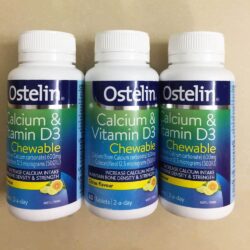 Viên bổ sung Canxi và D3 Ostelin Calcium & D3 Chewable 60 viên 3 vien bo sung canxi va d3 ostelin calcium amp d3 chewable 60 vien k823a