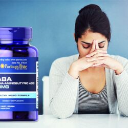 vien uong bo nao giam stress puritans pride gaba 750mg 90 vien ke