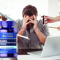 vien uong bo nao giam stress puritans pride gaba 750mg 90 vien kf